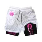 Calças De Praia Respiráveis E De Secagem Rápida Estilo Hip Hop Retro Y2K Dragon Ball Super, Shorts Calças De Praia Respiráveis E De Secagem Rápida Estilo Hip Hop Retro Y2K Dragon Ball Super, Shorts