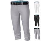 Calças de softball Easton ZONE 2 para adultos pequenas cinzentas