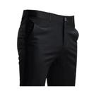 Calças De Terno Casuais Masculinas Pretas Com Stretch E Bolso, Corte Reto, Comprimento Total, Para Calças De Terno Casuais Masculinas Pretas Com Stretch E Bolso, Corte Reto, Comprimento Total, Para