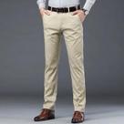 Calças De Terno Slim Fit Masculinas Para O Verão, Moda Casual De Negócios Em Algodão Verde, Preto E Calças De Terno Slim Fit Masculinas Para O Verão, Moda Casual De Negócios Em Algodão Verde, Preto E
