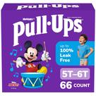 Calças de Treinamento Pull-Ups para Meninos Tamanho 5T-6T 66 Unidades Calças de Treinamento Pull-Ups para Meninos Tamanho 5T-6T 66 Unidades