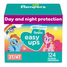 Calças de treino Pampers Easy Ups My Little Pony 3T-4T 124 ct Calças de treino Pampers Easy Ups My Little Pony 3T-4T 124 ct