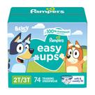 Calças de treino Pampers Easy Ups para meninos e meninas 2T-3T 74 unidades Calças de treino Pampers Easy Ups para meninos e meninas 2T-3T 74 unidades