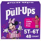 Calças de Treino Pull-Ups para Meninas (5T-6T) - Pacote com 48 Unidades Calças de Treino Pull-Ups para Meninas (5T-6T) - Pacote com 48 Unidades