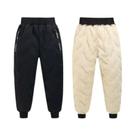 Calças De Veludo Acolchoadas Para Meninos E Meninas, Calças Grossas E Quentes À Prova D'água Para Calças De Veludo Acolchoadas Para Meninos E Meninas, Calças Grossas E Quentes À Prova D'água Para