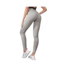 Calças De Yoga Femininas De Cintura Alta, Leggings De Cor Sólida Com Alta Elasticidade, Tights Para