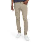 Calças DKNY Lightweight Travel para homens Skinny Fit Khaki