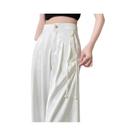Calças Elegantes De Cetim Para Mulheres, Estilo Chinês, Jacquard, Casual Para Escritório, Corte