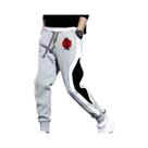 Calças Esportivas De Fleece Masculinas Com Estampa Espírito Samurai Para Atividades Ao Ar Livre,