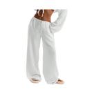 Calças Femininas Casuais Oversized De Perna Larga Com Cintura Alta, Elásticas, Com Bolsos, Estilo Calças Femininas Casuais Oversized De Perna Larga Com Cintura Alta, Elásticas, Com Bolsos, Estilo