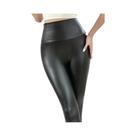 Calças Femininas De Couro De Alta Qualidade Com Forro De Lã, Leggings Justas De PU Para Outono