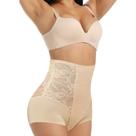 Calças femininas de renda pós-parto cintura alta forma abdominal calça quadril