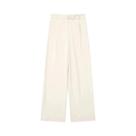 Calças Femininas Largas De Cintura Alta Plissadas Oversize Estilo Baggy Elegantes Para O Verão E