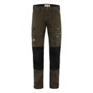Calças Fjällräven Vidda Pro Masculinas - Verde-Oliva Escuro/Preta - Tamanho 48