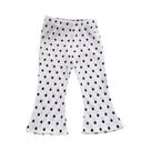 Calças Florais Com Poás Para Meninas, Verão, Seda Gelada, Finas, Moda Infantil, Versáteis Para O Dia