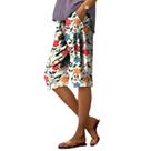 Calças fluidas para mulheres Hippie Novelty Y2K Designer Shorts, cintura elástica vitoriana, cintura média, mistura de algodão e poliéster, macia e confortável, respirável, folgada, calça grande, 2GG