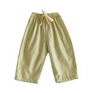 Calças Harem Listradas De Verão Para Crianças Meninos E Meninas, Calças Longas Casuais Soltas Calças Harem Listradas De Verão Para Crianças Meninos E Meninas, Calças Longas Casuais Soltas