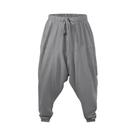 Calças Harem Masculinas De Algodão E Linho, Corte Solto, Respirável, Leve, Estilo Streetwear