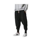 Calças Harem Masculinas de Linho e Algodão - Cintura Elástica e Modelagem Baggy