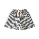 Calças Harlan De Linho E Algodão Listradas Para Meninos E Meninas, Estilo Vintage Casual Para