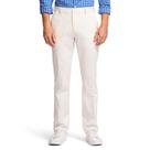 Calças IZOD American Chino de frente plana, ajustadas em linha reta para homens