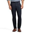 Calças IZOD American Chino Flat-Front Straight Navy 38 L x 32 L