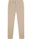 Calças IZOD, uniforme escolar masculino, de sarja frontal plana, 5 bolsos, 12H Calças IZOD, uniforme escolar masculino, de sarja frontal plana, 5 bolsos, 12H