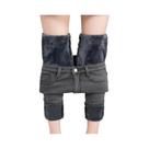 Calças Jeans Femininas Térmicas De Inverno Com Forro De Lã Grossa E Pelúcia, Ajuste Justo E Elástico Calças Jeans Femininas Térmicas De Inverno Com Forro De Lã Grossa E Pelúcia, Ajuste Justo E Elástico