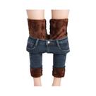 Calças Jeans Femininas Térmicas De Inverno Com Forro De Lã Quente E Aveludado, Modelo Skinny E Slim Calças Jeans Femininas Térmicas De Inverno Com Forro De Lã Quente E Aveludado, Modelo Skinny E Slim