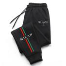 Calças Jogger Masculinas De Alta Qualidade Com Estampa Da Cidade De Milão, Calças De Moletom Casuais Calças Jogger Masculinas De Alta Qualidade Com Estampa Da Cidade De Milão, Calças De Moletom Casuais