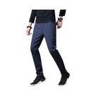 Calças Jogger Slim Fit Masculinas Com Cintura Elástica, Clássicas Em Azul, Preto E Cinza, Tamanhos Calças Jogger Slim Fit Masculinas Com Cintura Elástica, Clássicas Em Azul, Preto E Cinza, Tamanhos