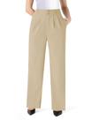 Calças JOYCATCH Wide Straight Leg Work para mulheres caqui XXL