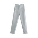 Calças Lápis Femininas de Cintura Alta Willshela 2023 - Estilo Streetwear