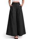 Calças largas Bsubseach High Waisted Work Palazzo Black M Calças largas Bsubseach High Waisted Work Palazzo Black M