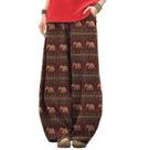 Calças LOAIHA Bohemian Yoga Wide Leg Sweatpants para mulheres
