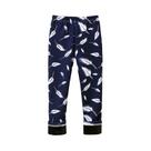 Calças Longas De Menina Com Forro De Pelúcia Quente, Estampa De Borboleta E Listras, Leggings Macias