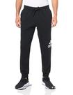 Calças masculinas Adidas Essentials, lã, punho cônico, logotipo grande Calças masculinas Adidas Essentials, lã, punho cônico, logotipo grande