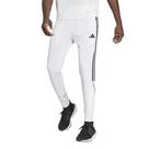 Calças masculinas adidas Tiro 23 League brancas XXL/2 com costura interna