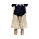 Calças Masculinas Casuais De Verão Com Cordão, Shorts Largos, Calças Da Moda Coreana Que Combinam Calças Masculinas Casuais De Verão Com Cordão, Shorts Largos, Calças Da Moda Coreana Que Combinam