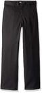 Calças masculinas Dickies Flexwaist Flat Front Straight Perna Preta