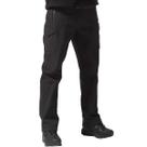 Calças masculinas FREE SOLDIER para uso externo, forradas de lã, pretas