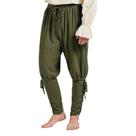 Calças masculinas Pirate Renaissance Century Star Green GG Calças masculinas Pirate Renaissance Century Star Green GG