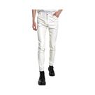 Calças Masculinas Skinny Fit Em Couro PU Com Stretch Para Moda, Festas E Dança Em Nightclubs