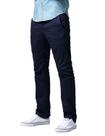 Calças Match Slim Fit, perna reta para homens, azul, tamanho 29 Calças Match Slim Fit, perna reta para homens, azul, tamanho 29