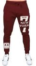 Calças Moletom Masculina New York Academia Inverno