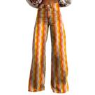 Calças Palazzo LUFHBEHB femininas com estampa floral boho de cintura alta