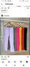 Calças pantalona cores diversas