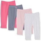 Calças Simple Joys da Carter's Baby Girls, pacote com 4, 12 meses