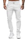 Calças sociais casuais chinos ALLABREVE masculinas Slim Fit brancas 36 W* 32 L Calças sociais casuais chinos ALLABREVE masculinas Slim Fit brancas 36 W* 32 L