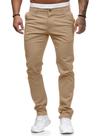 Calças sociais casuais chinos para homens ALLABREVE Slim Fit Khaki Calças sociais casuais chinos para homens ALLABREVE Slim Fit Khaki
